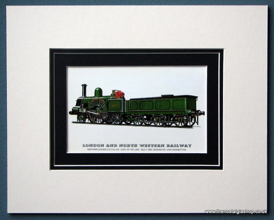 London And North Western Rly Mounted Print (ref SP52)
