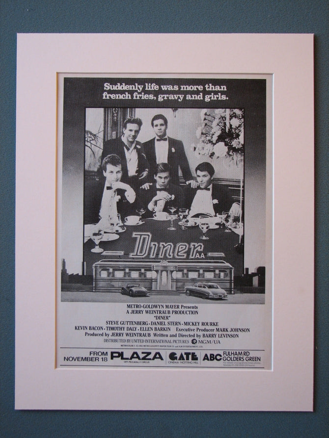 Diner 1982 Original advert (ref AD459)