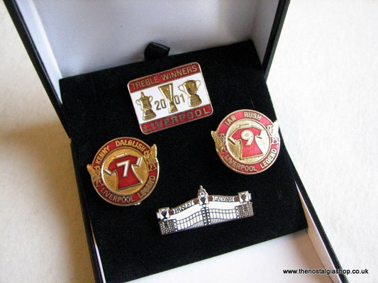 Liverpool. Set of 4 Enamel Badges