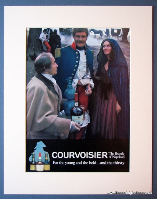 Courvoisier Brandy. Original advert 1971 (ref AD1193)