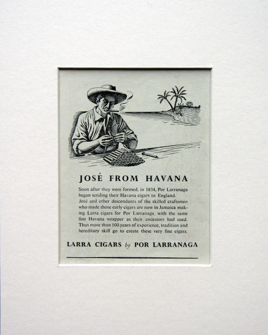 Jose From Havana 1953 Original Advert (ref AD1532)