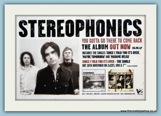 Stereophonics Original Advert 2003 (ref AD1983)