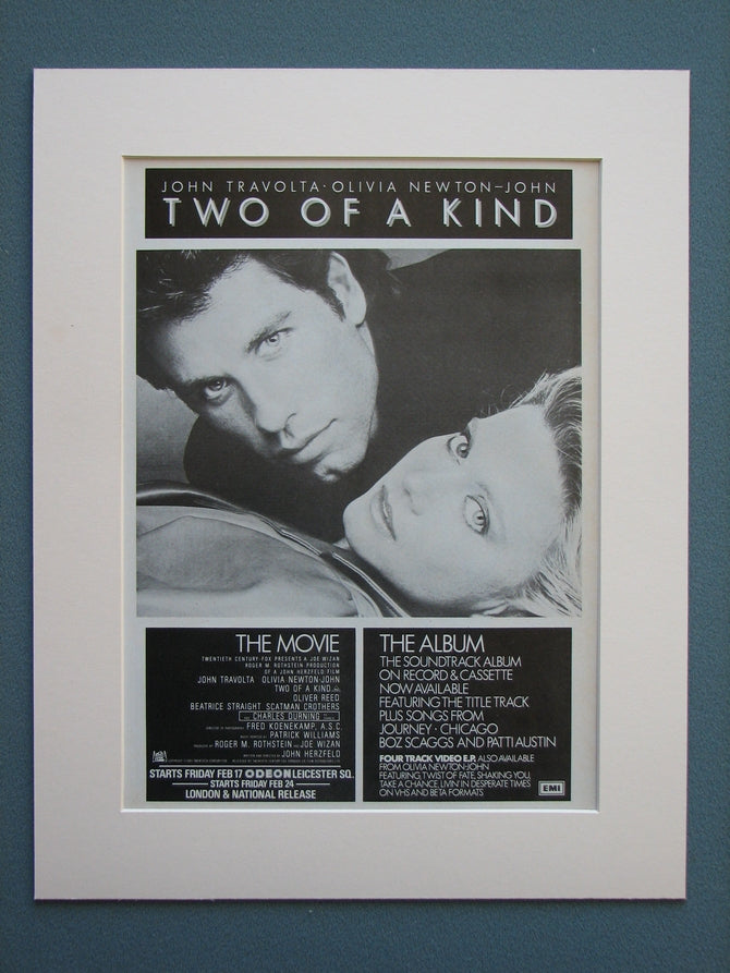 Two Of A Kind Original Advert 1984 (ref AD673)