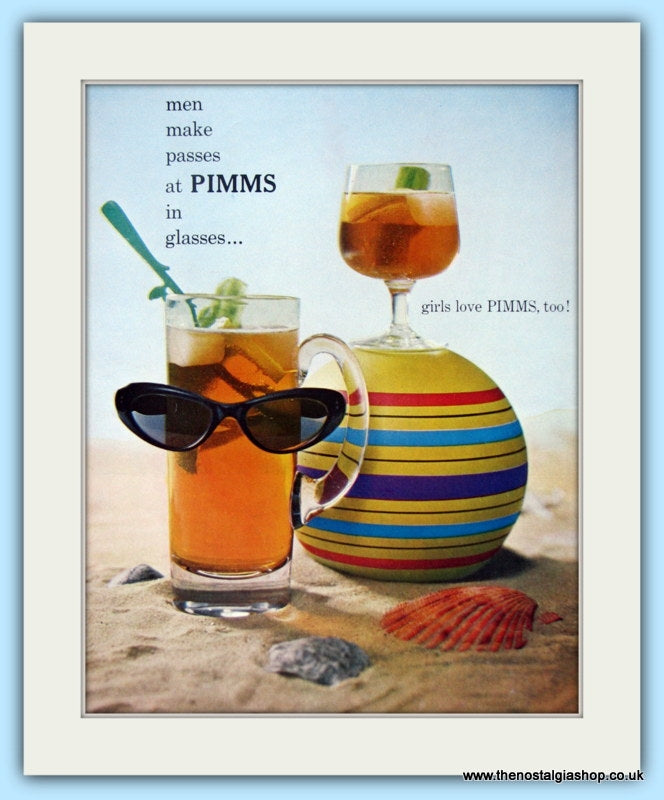 Pimm's. Original Advert 1964 (ref AD4821)