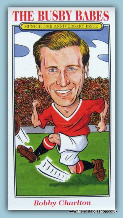 Manchester United. Busby Babes 50th Anniversary Football card set