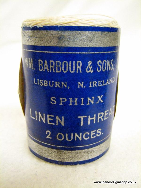 The Sphinx ball of Vintage Linen Thread. (ref nos082)