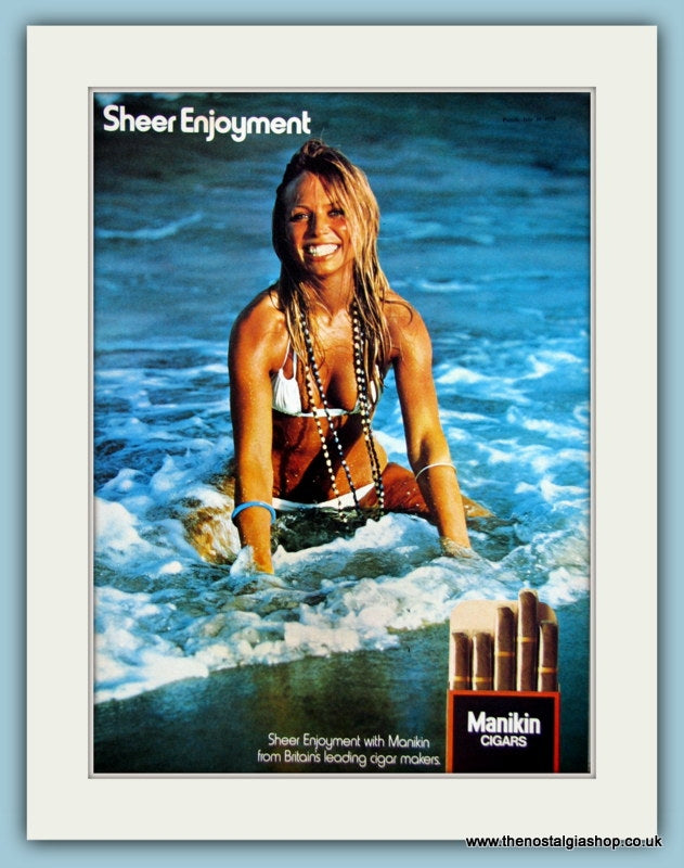 Manikin Cigars Original Advert 1974 (ref AD6133)
