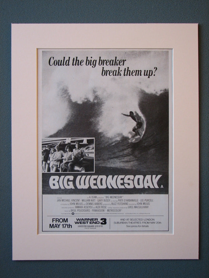 Big Wednesday 1979  Original advert (ref AD455)