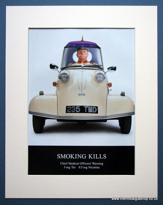 Messerschmitt Car Silk Cut Cigarettes Original Advert 1996 (ref AD1433)