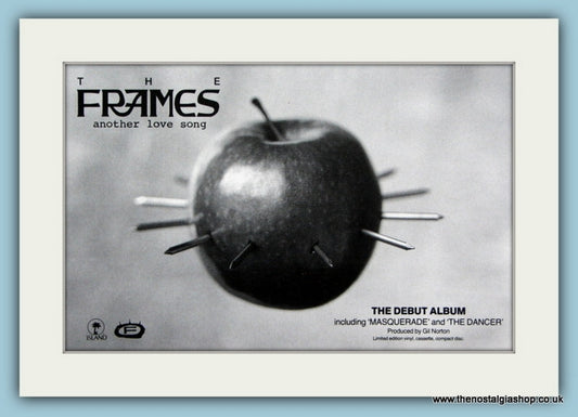 The Frames Original Advert 1992 (ref AD1937)