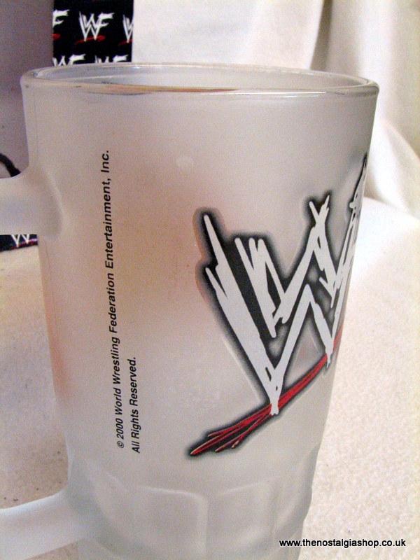 The Rock WWF Glass Tankard 2000 (ref Nos107)