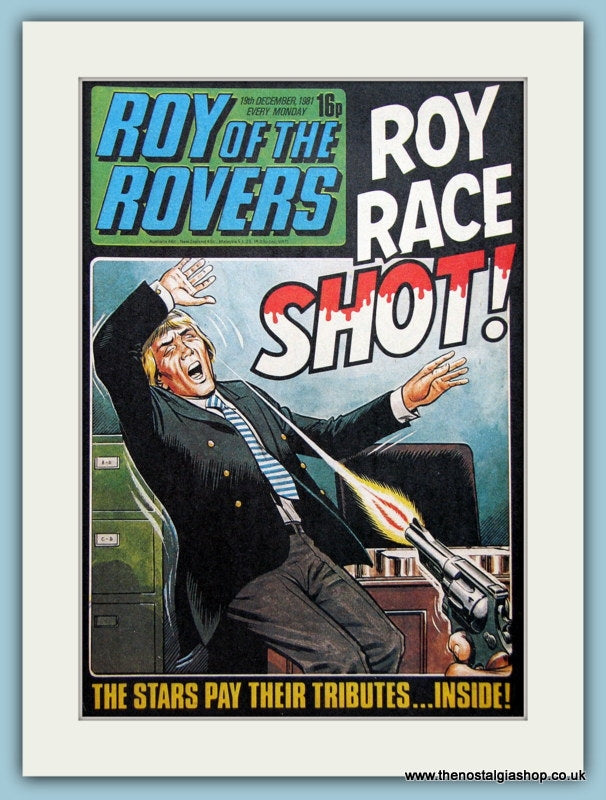 Roy Of The Rovers Lot Of 3 Big Events Original Covers 1980s (ref AD300 ...