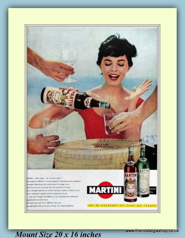 Martini Original Advert 1959 (ref AD9337)