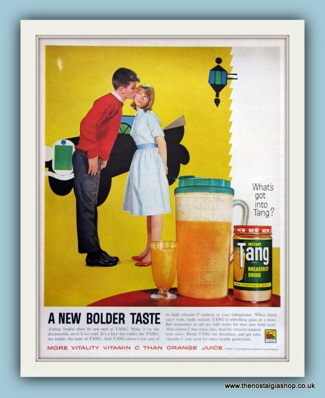 Tang Breakfast drink. Original Advert 1961 (ref AD8144)