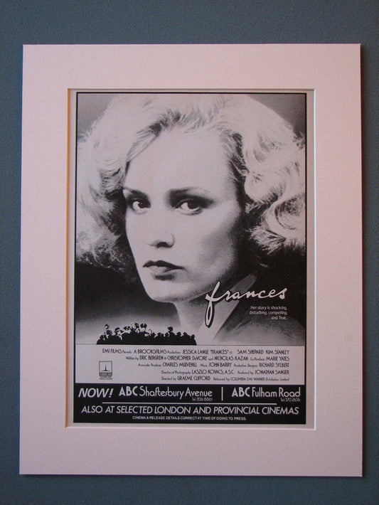 Frances Original Advert (ref AD483)