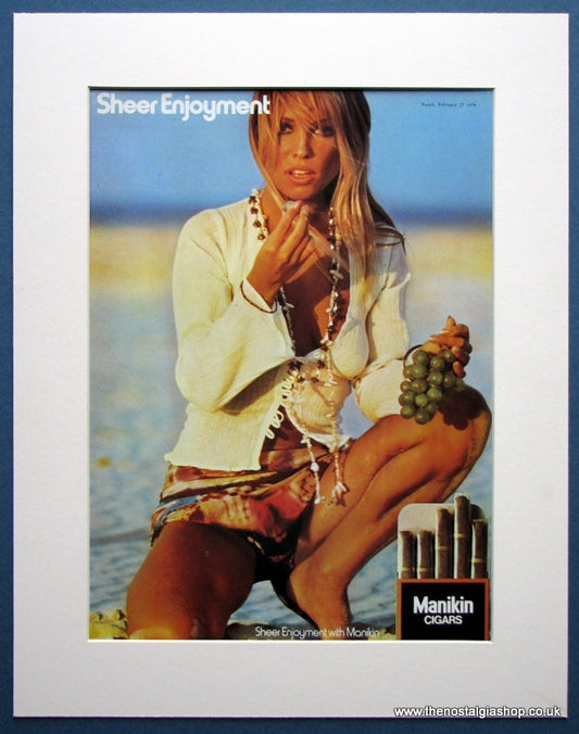 Manikin Cigars 1974 Original Advert (ref AD958)