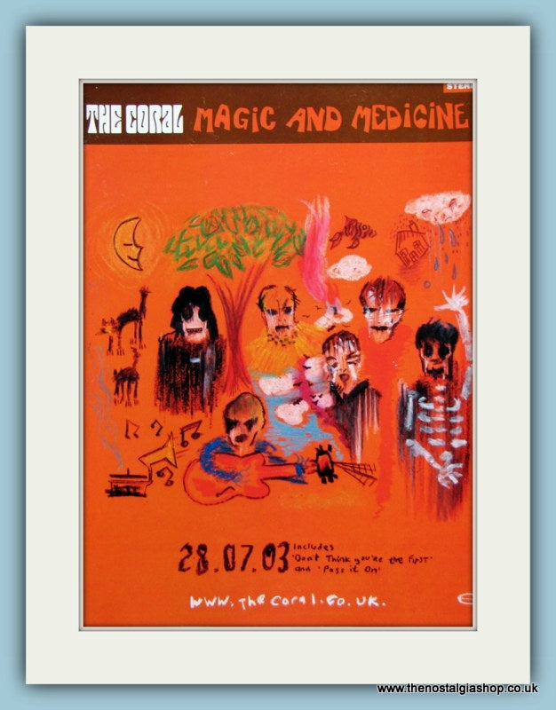 The Coral Magic And Medicine 2003 Original Advert (ref AD2886)