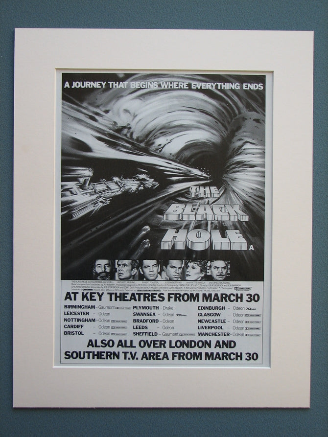 The Black Hole 1980 Original advert (ref AD700)
