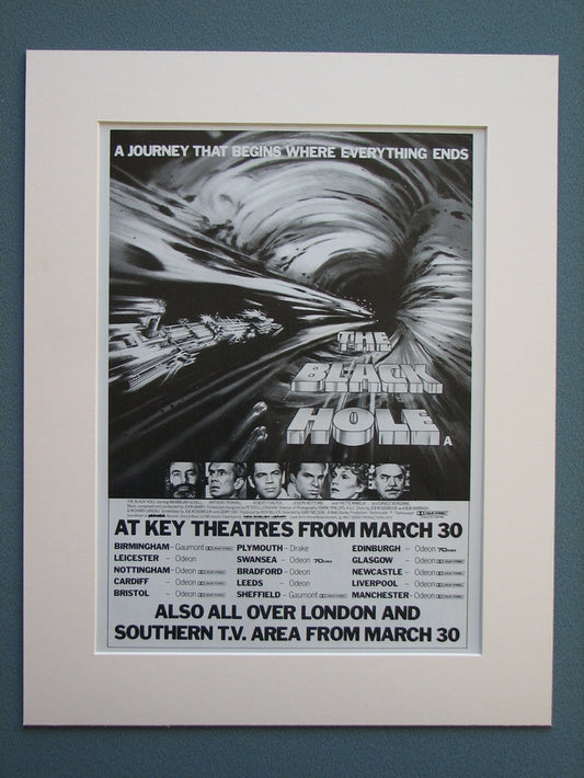 The Black Hole 1980 Original advert (ref AD700)