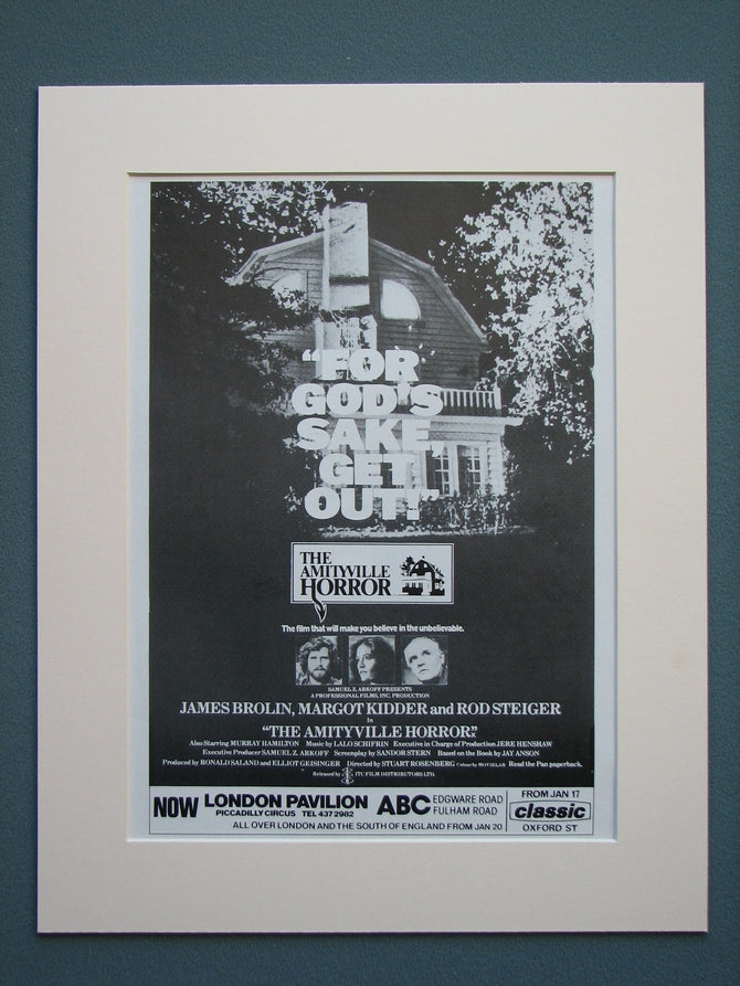 The Amityville Horror 1980 Original advert (ref AD601)