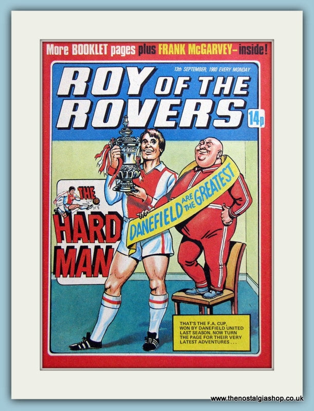 Roy Of The Rovers Lot Of 3 Original Covers 1980s (ref AD2996)