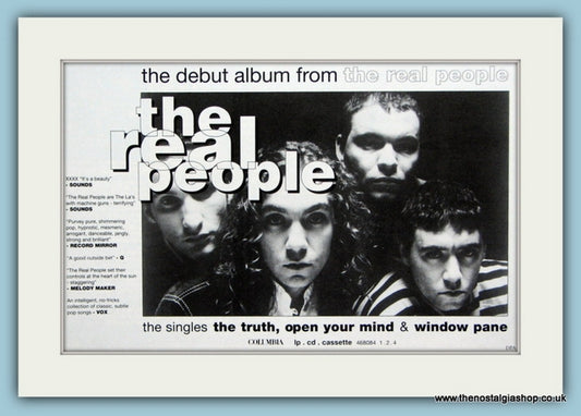 The Real People Original Advert 1991 (ref AD1884)