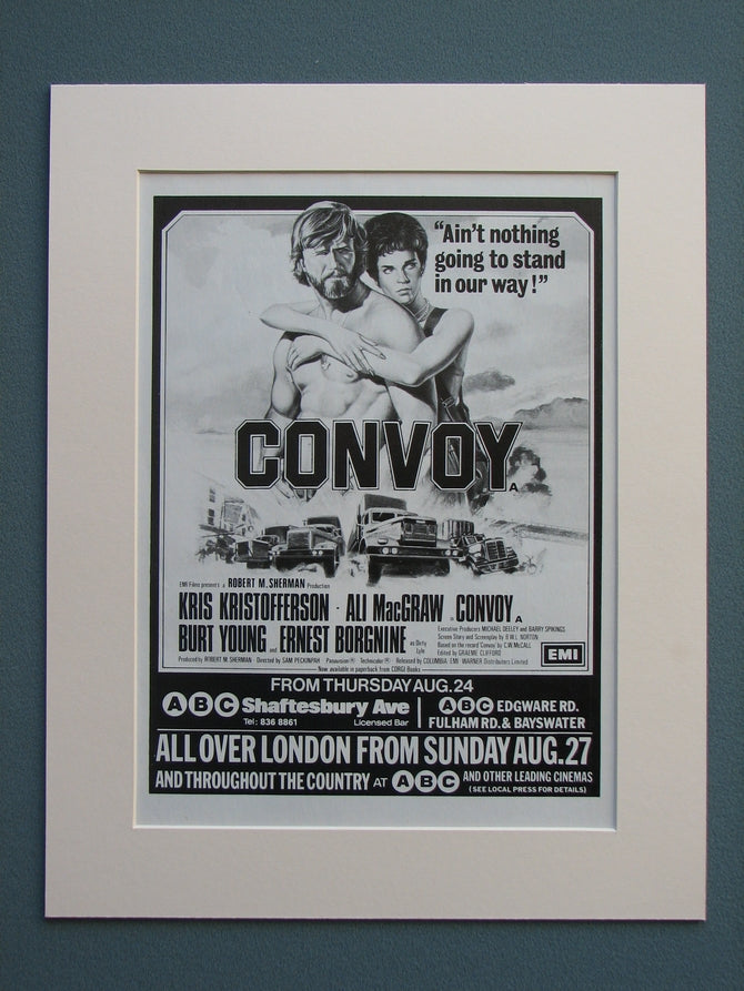 Convoy 1978 Original advert (ref AD620)