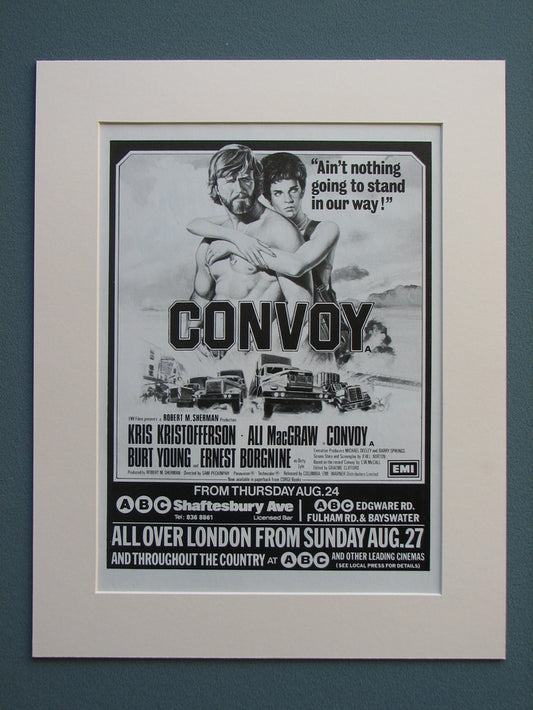 Convoy 1978 Original advert (ref AD620)