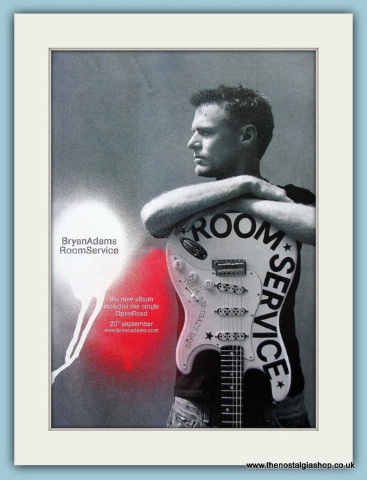 Bryan Adams Room Service Original Music Advert 2004 (ref AD3484)