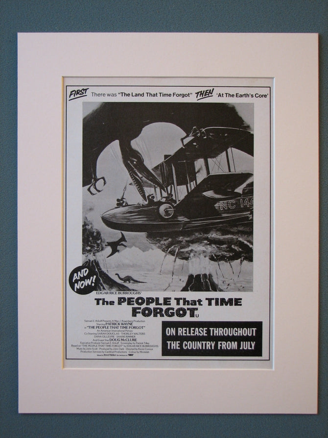 The People That Time Forgot 1977 Original advert (ref AD419)