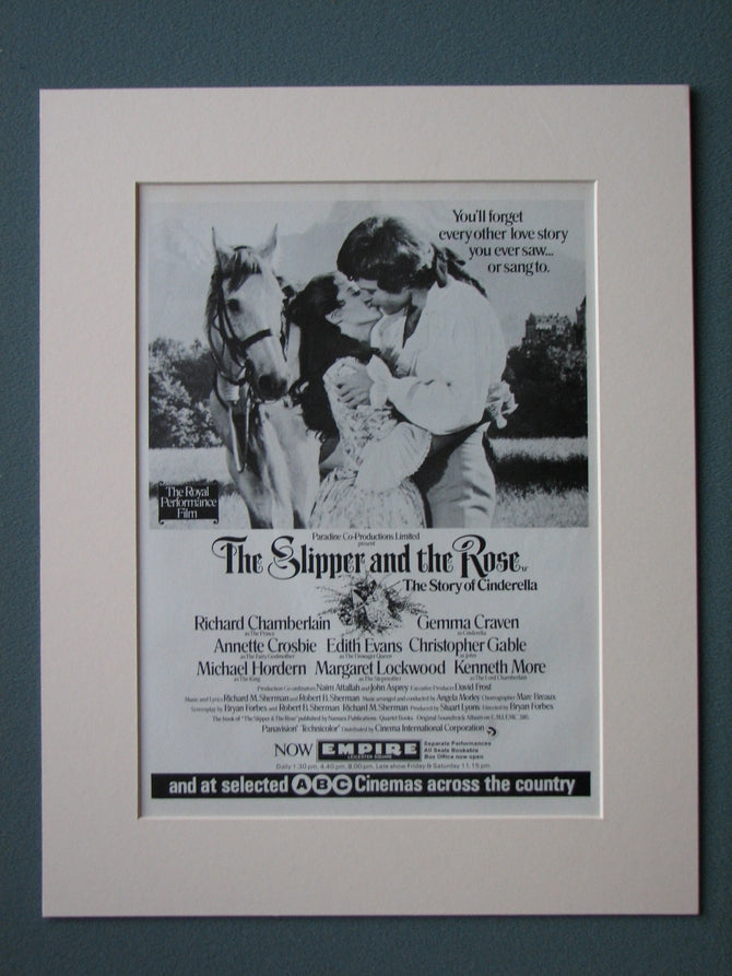 The Slipper and the Rose 1976 Original advert (ref AD499)