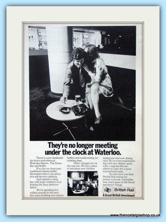 Inter-City Set Of 2 Original Adverts 1976 & 1972 (ref AD6534)