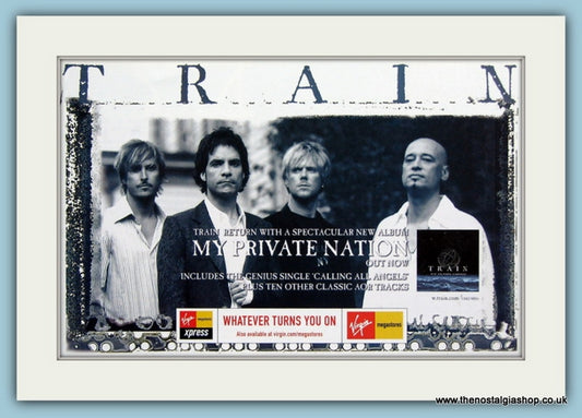 Train My Private Nation Original Advert 2003 (ref AD1946)