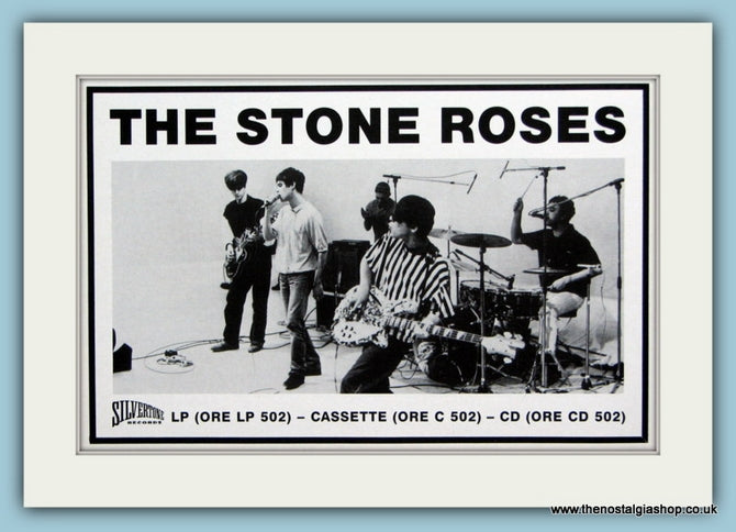 The Stone Roses Original Advert 1989 (ref AD1934)