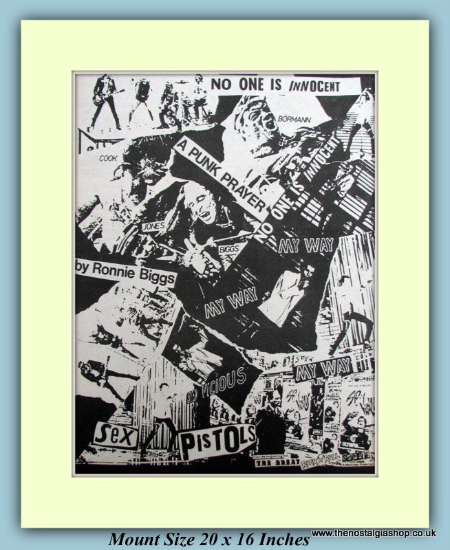 Sex Pistols Original Advert 1978 (ref AD9063)