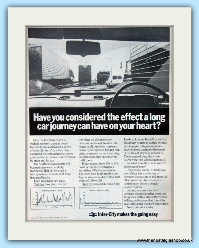 Inter-City Original Advert 1976 (ref AD6533)