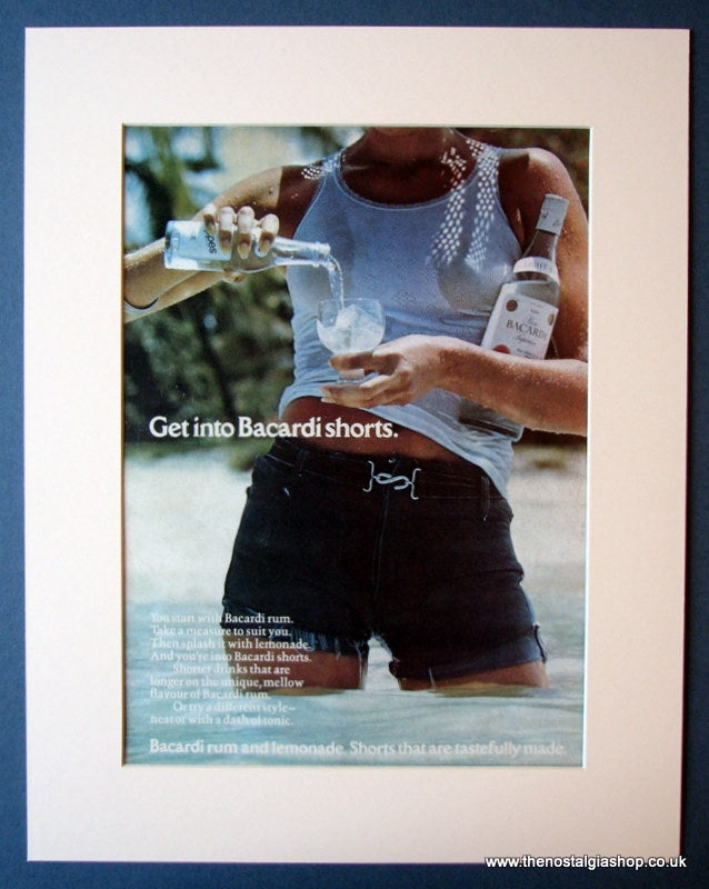Bacardi Original advert 1975 (ref AD1180)
