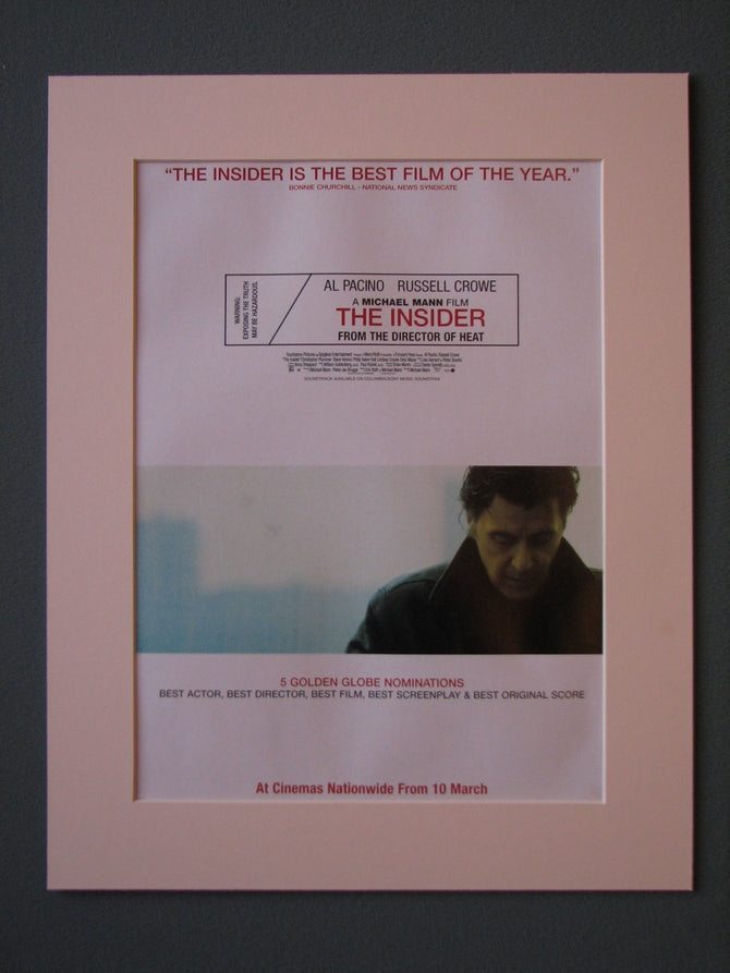 The Insider 2000  Original advert (ref AD537)