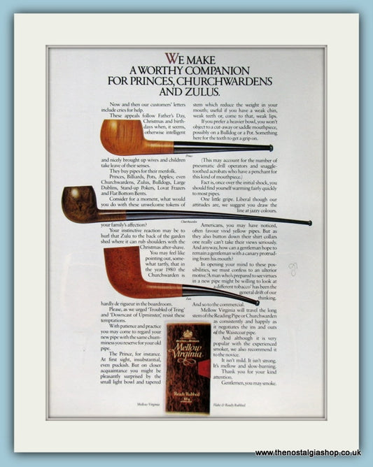 Benson & Hedges Tobacco Set Of 2 Original Adverts 1980 (ref AD6024)