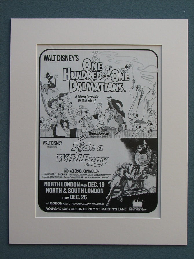 One Hundred And One Dalmatians/Ride A  Wild Pony (ref AD666)