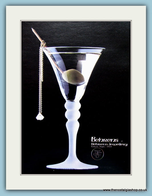 Behrens Jewellery Original Advert 1979 (ref AD6236)