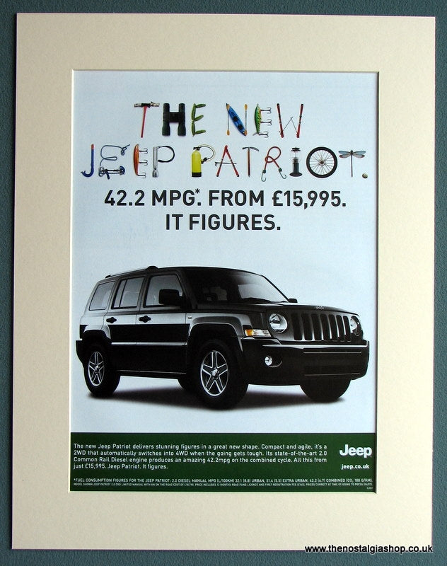 Jeep Patriot 2007 Original Advert (ref AD1742)