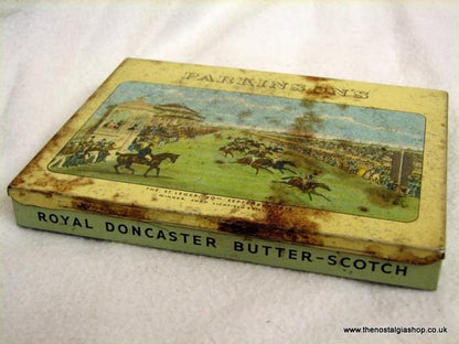 Parkinson's Royal Doncaster Butter-Scotch, Vintage Tin (ref nos085)