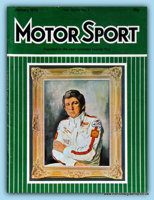 Motor Sport Magazine January 1972 (ref m6)