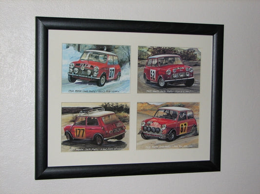 Black Frame Size 14 x 11 inch.