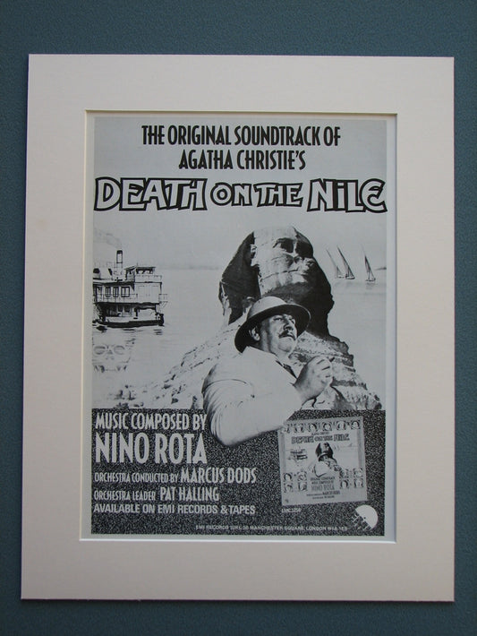 Death on the Nile 1978 Original advert (ref AD707)