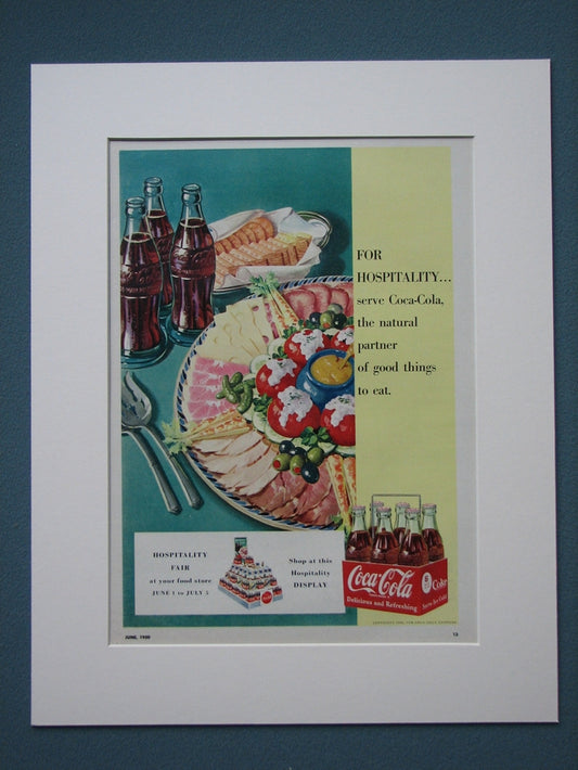Coca-Cola 1950 Original advert (ref AD807)