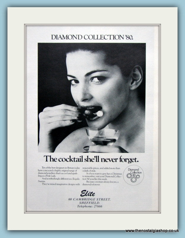 Elite Diamond Collection 80 Original Advert 1979 (ref AD6252)