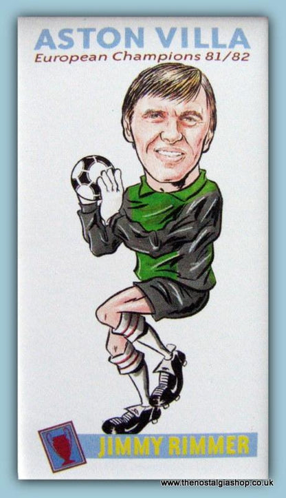 Aston Villa European Champions 1981/82 Football Card Set