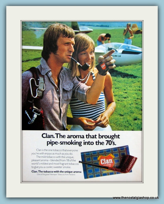 Clan Tobacco Original Advert 1974 (ref AD(6161)